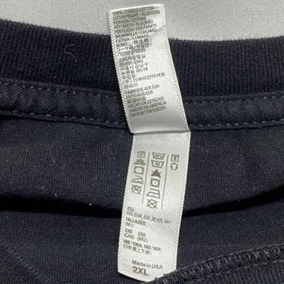 Big & Rich Concert T-Shirt Men's Black 2XL American Apparel USA Tour 2012 Logo - Picture 10 of 14